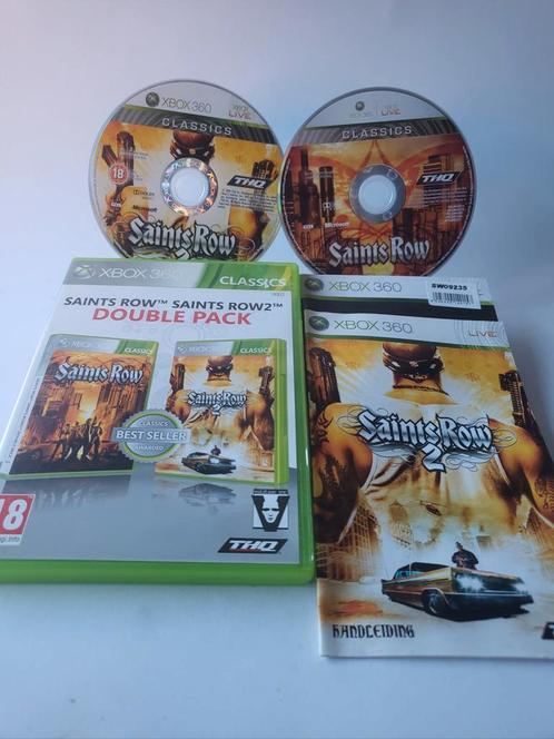Saints Row & Saints Row 2 Double Pack Xbox 360, Games en Spelcomputers, Games | Xbox 360, Zo goed als nieuw, Ophalen of Verzenden