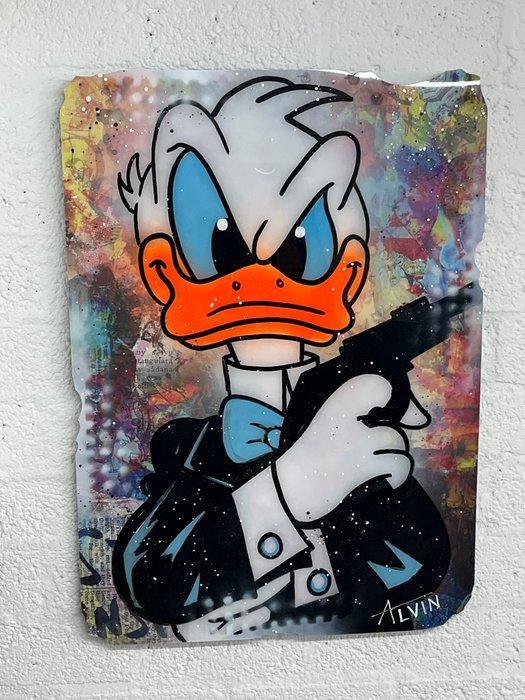 Alvin Silvrants - Donald Duck as 007 - High Gloss Cutting, Verzamelen, Film en Tv