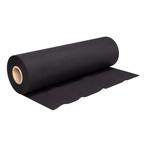 FORTEX RollMolton 60m (b) x 80cm (h) zwart 160 g/m2, Verzenden, Nieuw