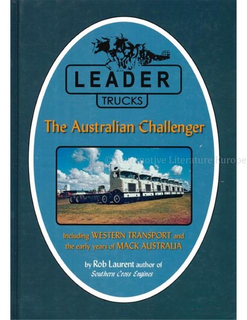 LEADER TRUCKS, THE AUSTRALIAN CHALLENGER, Boeken, Auto's | Boeken