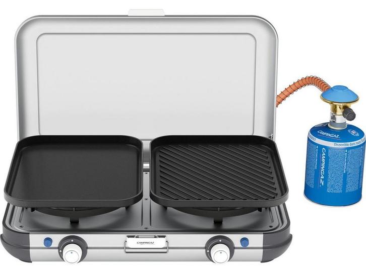 Campingaz Kitchen 2 Grill & Go CV - Camping kooktoestel 2, Caravans en Kamperen, Kampeeraccessoires, Zo goed als nieuw, Verzenden