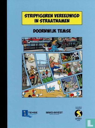 Edward Poppe - Stripfiguren vereeuwigd in straatnamen - D..., Boeken, Stripverhalen, Zo goed als nieuw, Eén stripboek, Verzenden