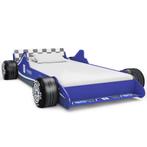 vidaXL Kinderbed raceauto blauw 90x200 cm, Verzenden