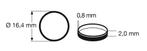 fleischmann 648008 Traction tyre 1 (pcs/stuks/Stück) H0., Overige merken, Gelijkstroom, Verzenden, Overige typen
