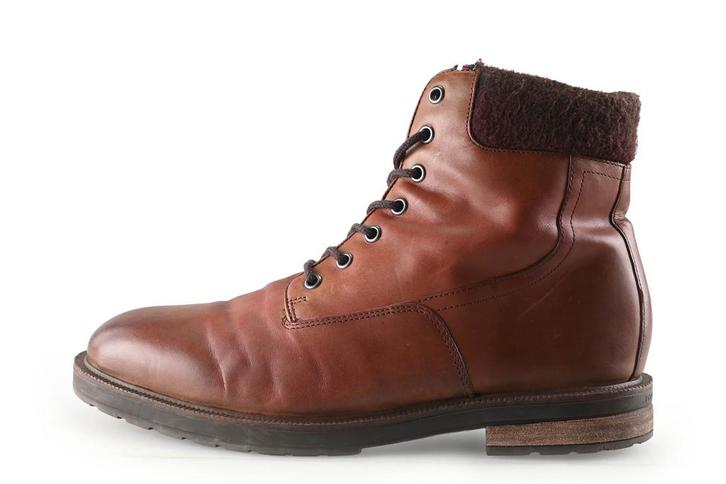 Tommy Hilfiger Snowboots in maat 43 Cognac, Kleding | Heren, Schoenen, Overige kleuren, Zo goed als nieuw, Overige typen, Verzenden