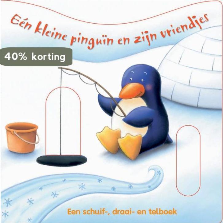 Een kleine pinguin en zijn vriendjes / Een schuif draai en, Boeken, Overige Boeken, Gelezen, Verzenden