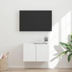 vidaXL TV Wandkast Wandgemonteerd Wit 59,5 x 31 x 40 cm, Huis en Inrichting, Kasten |Televisiemeubels, Verzenden, Nieuw