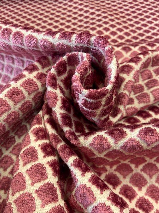 Splinternieuw jacquard fluweel met klein, regelmatig, Antiquités & Art, Tapis & Textile