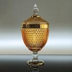 SECOLOVENTESIMO - Boîte à biscuits - Boîte de bonbons Amber, Antiek en Kunst