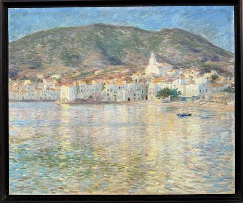 Ramón Pichot Soler (1924–1996) - Cadaqués en calma, Antiek en Kunst, Kunst | Schilderijen | Klassiek
