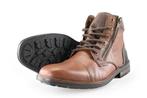 Rieker Veterboots in maat 41 Bruin | 5% extra korting, Kleding | Heren, Schoenen, Bruin, Verzenden, Boots, Zo goed als nieuw