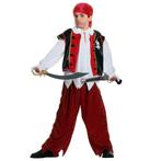 Piraat Kostuum Jongen 4 delig, Kinderen en Baby's, Nieuw, Verzenden