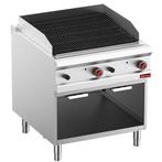 Lavasteengrill | OPTIMA 900 | Gas | Oppervlak 736x638, Verzenden