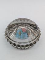 Presse-papier - mit Handbemaltem Blumenbouqet - Glas