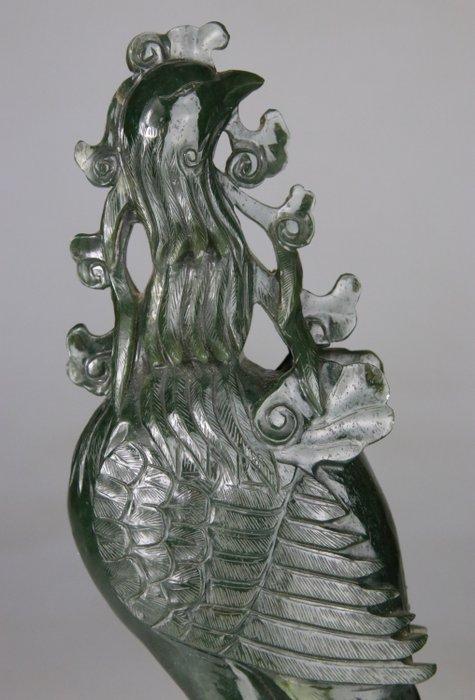 Zeldzaam beeldje, gesculpteerde feniks-vogel, sculptuur -, Antiek en Kunst, Antiek | Overige Antiek