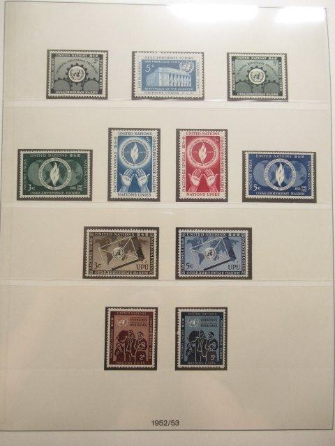 Nations-Unies 1951/1985 - Kantoren in New York, zonder, Postzegels en Munten, Postzegels | Amerika