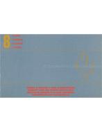 1985 FERRARI 328 GTS GARANTIE & SERVICEBOEK 393/85