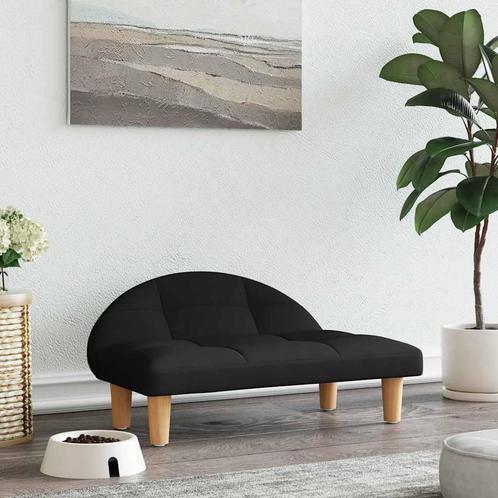 vidaXL Hondenmand 70x52x30 cm stof zwart, Dieren en Toebehoren, Honden-accessoires, Nieuw, Verzenden