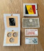 België. Lot van 3 zilveren ongecirculeerde munten en