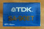 110-New TDK Audio Cassetes - TDK SA 90-60-50 Audio Cassettes, Nieuw