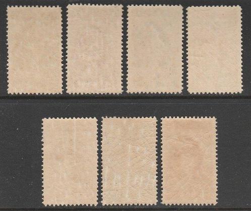Suriname 1923 - Regeringsjubileum Wilhelmina - NVPH 104/110, Postzegels en Munten, Postzegels | Nederland