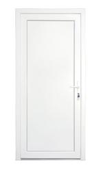 PVC Kunststof Deur wit volledig paneel 98x215 premium deur., Nieuw, Ophalen of Verzenden
