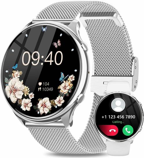 Fitonme Smartwatch voor dames met telefoonfunctie, 1,39..., Handtassen en Accessoires, Smartwatches, Nieuw, Verzenden