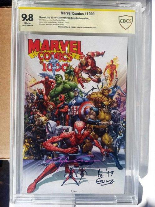 Marvel Comics #1000 - 1:50 Incentive Clayton Crain Variant -, Boeken, Strips | Comics