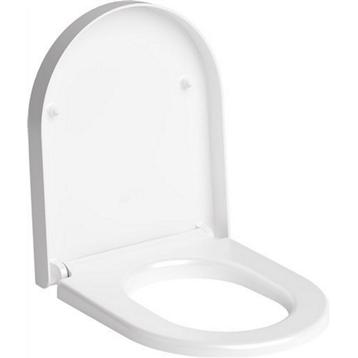 Toiletzitting Clou Hammock Met Deksel Wit (Met Soft-closing, Ophalen of Verzenden, Overige typen