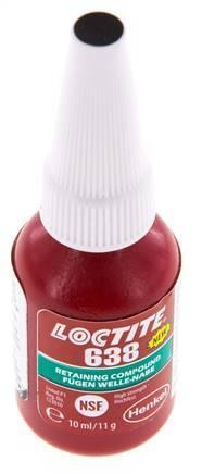 Loctite 638 Vert 10 Ml Verrou De Joint, Bricolage & Construction, Ventilation & Extraction, Envoi
