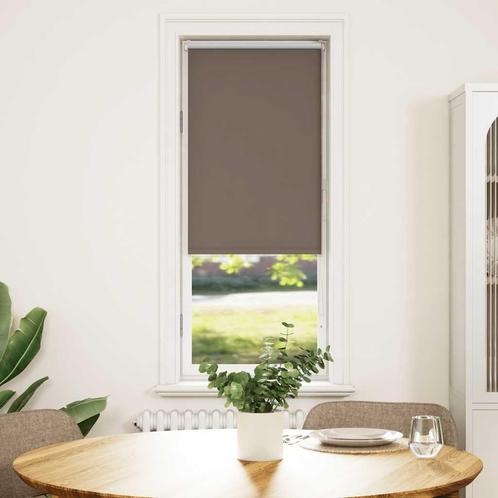 vidaXL Rolgordijn verduisterend koffie 60x150 cm stofbreedte, Huis en Inrichting, Stoffering | Gordijnen en Lamellen, Nieuw, Verzenden