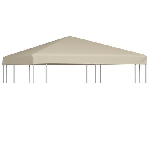 vidaXL Prieeldak 310 g/mÂ² 3x3 m beige, Jardin & Terrasse, Tonnelles, Envoi