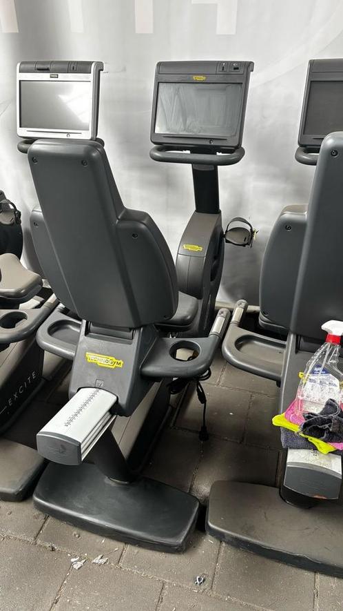 Technogym Excite 700 Visioweb Recumbent Bike | Cardio |, Sport en Fitness, Fitnessmaterialen, Overige typen, Nieuw, Verzenden