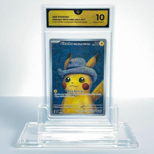 Pikachu With Grey Felt Hat - Van Gogh Museum Promo #085, Hobby & Loisirs créatifs, Jeux de cartes à collectionner | Pokémon