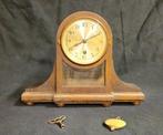 Tafel/bureauklokken - Hout, Messing, Glas - 1940-1950