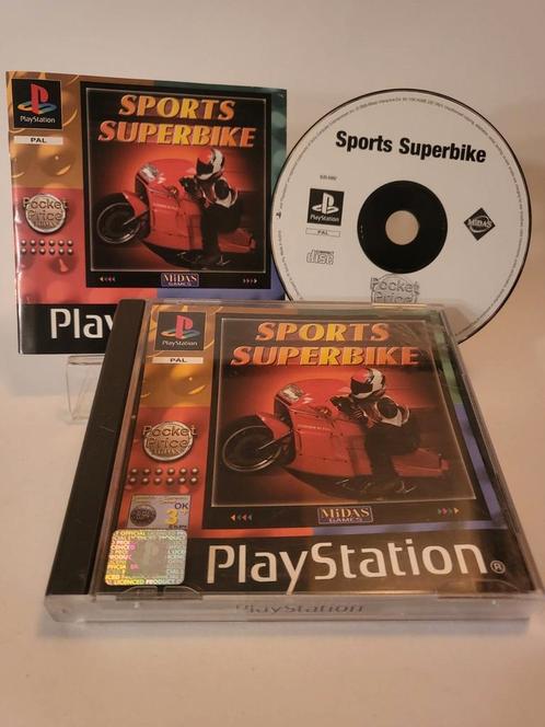 Sports Superbike Playstation 1, Consoles de jeu & Jeux vidéo, Jeux | Sony PlayStation 1, Enlèvement ou Envoi