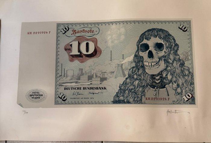Kurt Halbritter - 10 DM Schein, Antiquités & Art, Antiquités | Autres Antiquités