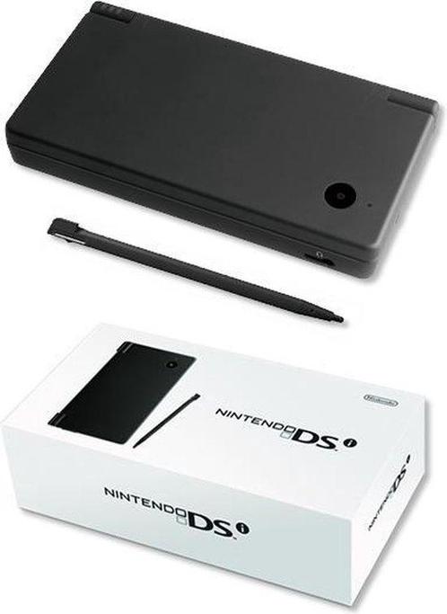 Nintendo DSi Zwart in Doos (Nette Staat & Krasvrije Scher..., Games en Spelcomputers, Spelcomputers | Nintendo DS, Zo goed als nieuw