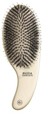Olivia Garden Expert Boar & Nylon Bristles Care & Style Gold, Handtassen en Accessoires, Uiterlijk | Haarverzorging, Nieuw, Verzenden
