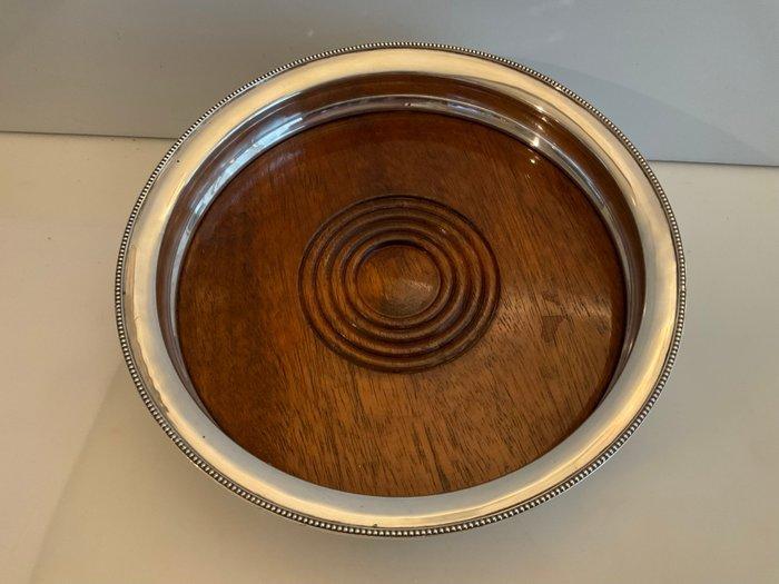 R . W . S - Dienblad - Grote sterlingzilver gedraaide, Antiek en Kunst, Antiek | Zilver en Goud