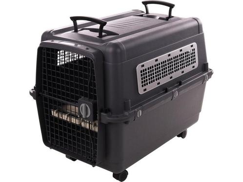 Flamingo Lanta - Reisbench hond - Transportbox L 80x56x65,5, Huis en Inrichting, Woonaccessoires | Overige, Zo goed als nieuw