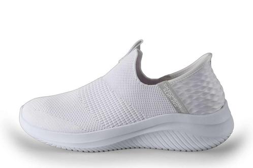 Skechers Instappers in maat 37 Wit | 5% extra korting, Kleding | Dames, Schoenen, Wit, Zo goed als nieuw, Instappers, Verzenden