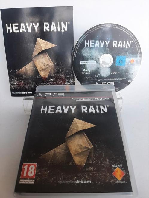 Heavy Rain Playstation 3, Games en Spelcomputers, Games | Sony PlayStation 3, Zo goed als nieuw, Ophalen of Verzenden