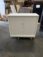 Roldeurkast - Archiefkast - Wit – Met slot - 105x120x45 cm, Huis en Inrichting, 100 tot 150 cm, Verzenden, 100 tot 150 cm, Nieuw