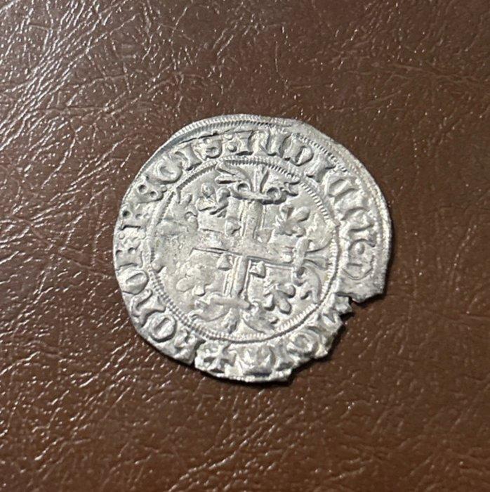 Graafschap Provence Roberto DAngiò (1309-1343). Carlino, Postzegels en Munten, Munten | Europa | Euromunten