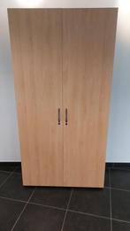 Hoge en lage Sterke Houten draaideurkasten, Huis en Inrichting, Gebruikt, 100 tot 150 cm, Ophalen of Verzenden, Overige houtsoorten