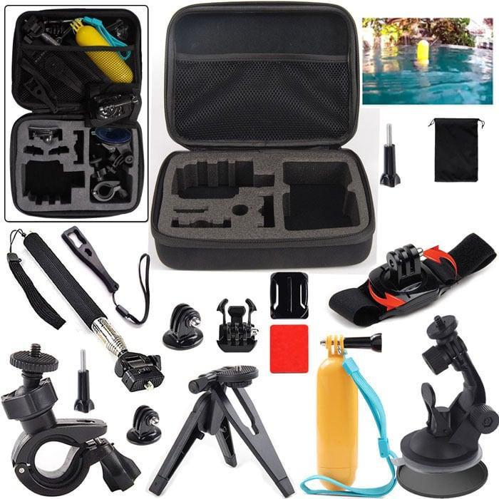 13in1 accessoires kit set gopro go pro hero 9 10 11 12 +case, Audio, Tv en Foto, Actiecamera's, Nieuw, Verzenden