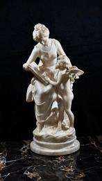 Mathurin Moreau (1822-1912) - sculptuur, Statua fanciulla, Antiek en Kunst