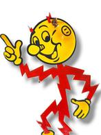 Reddy Kilowatt - Plaque émaillée - Émail