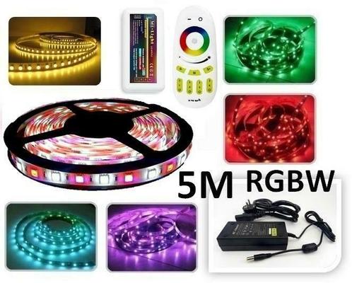LED strip RGB/W 5-meter Plug & play - dimbaar, Huis en Inrichting, Lampen | Overige, Verzenden